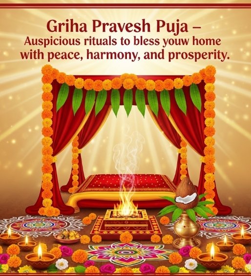 Griha Pravesh Puja in Bangalore housewarming pandit